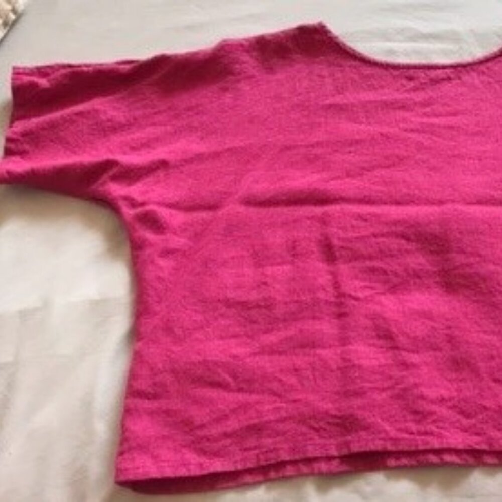 Linen top(pink) - Picture 8 of 8
